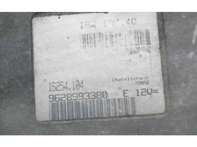 Řídící jednotka 9628993380   Peugeot 106 