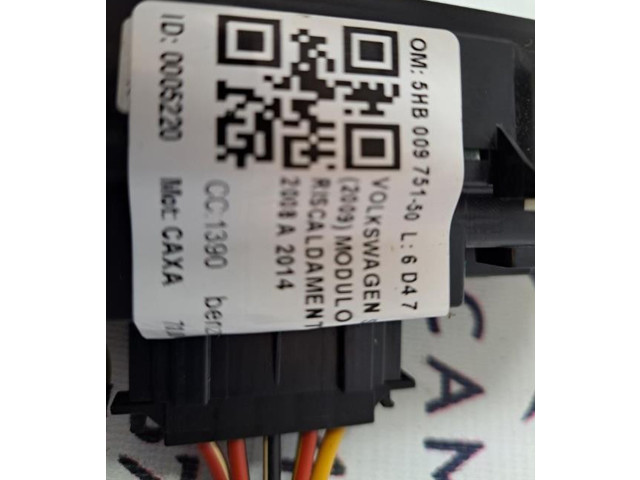 Блок управления климат-контролем 5HB009751-50, 5HB009751-50   Volkswagen Scirocco