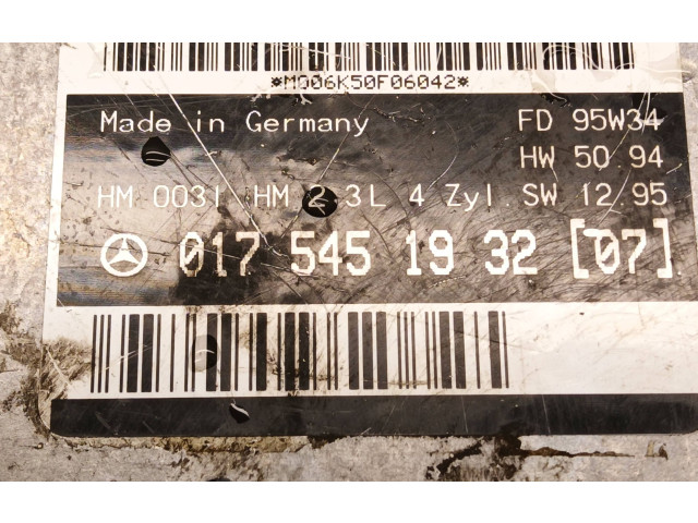 Řídící jednotka M006K50F06042, 0175451932   Mercedes-Benz E W210 2000