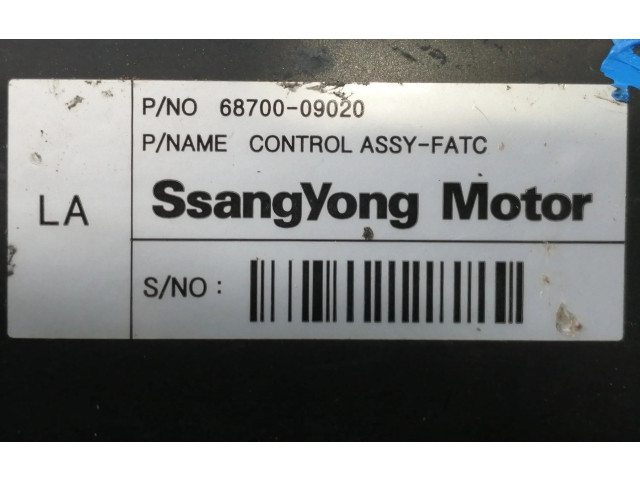 Модуль блока управления кондиционером 6870009020   SsangYong Kyron