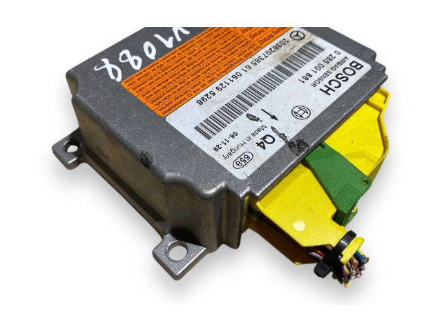 Блок подушек безопасности 2038207385, 0285001881   Mercedes-Benz C W203