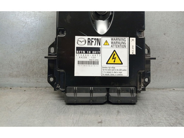 Řídící jednotka RF7N18881T, 2758006673   Mazda 5 2007