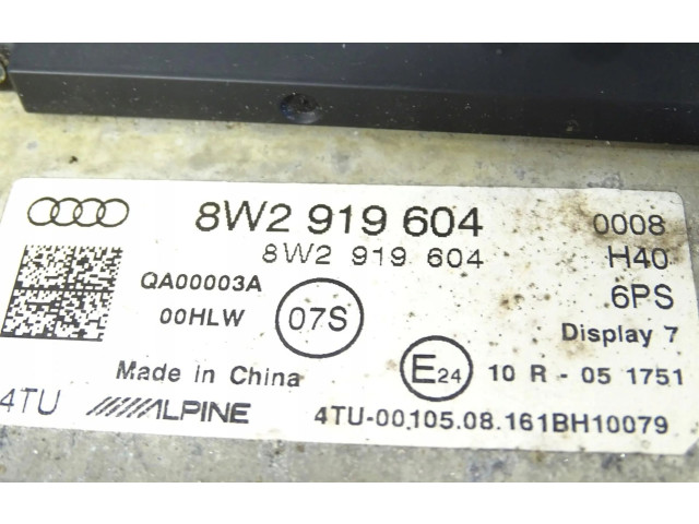 Дисплей    8W2919604   Audi A4 S4 B9 8W