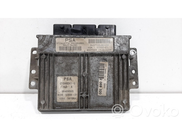 Řídící jednotka 9643134280, 9637705980   Citroen Saxo 2000