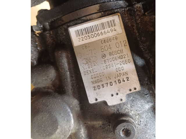 Vstřikovací čerpadlo 0470504012, 220500666494   Nissan Almera Tino     