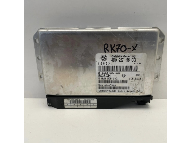 Блок управления коробкой передач 4D0927156CQ, 0260002641   Audi A8 S8 D2 4D