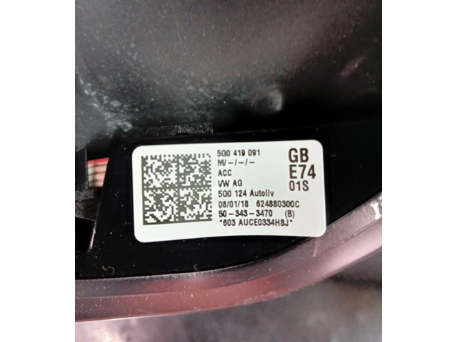 Volant Skoda Fabia Mk3 (NJ) 2009 5E0419091, APG  
