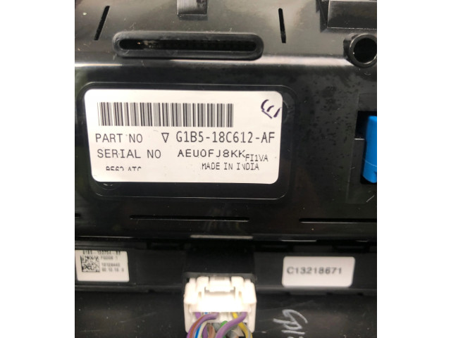 Блок управления климат-контролем G1B518C612AF   Ford Ka