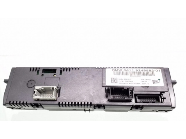Блок управления климат-контролем 9248582, 6411924858201   BMW 3 E92 E93