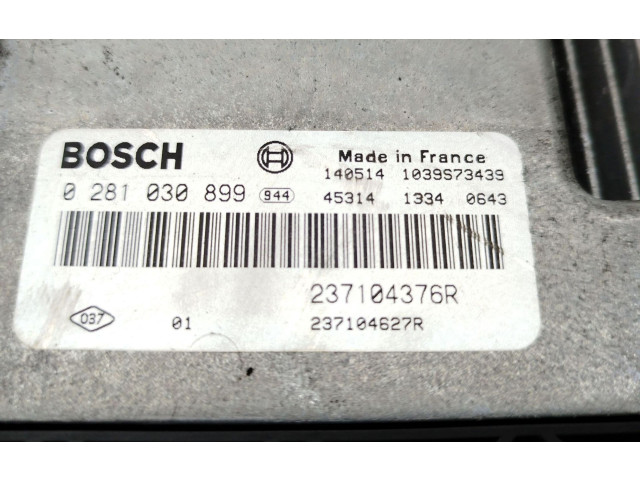 Řídící jednotka 237104627R, 237104376R   Renault Clio IV 2014