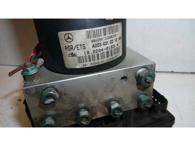 Zámek zadních dveří A0034310312   Mercedes-Benz SLK R170 1998