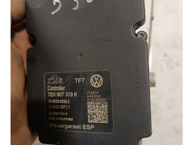 Блок АБС 7E0907379K, 10062230711   Volkswagen  Transporter - Caravelle T5  2003 - 2015 года