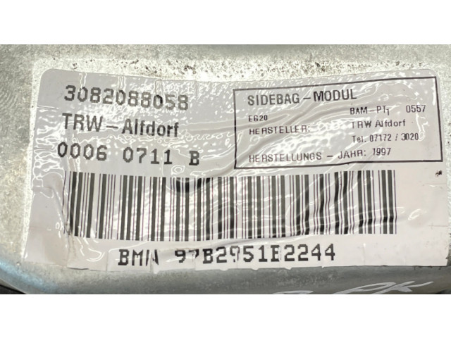 Подушка безопасности двери 3082088058   BMW 3 E36