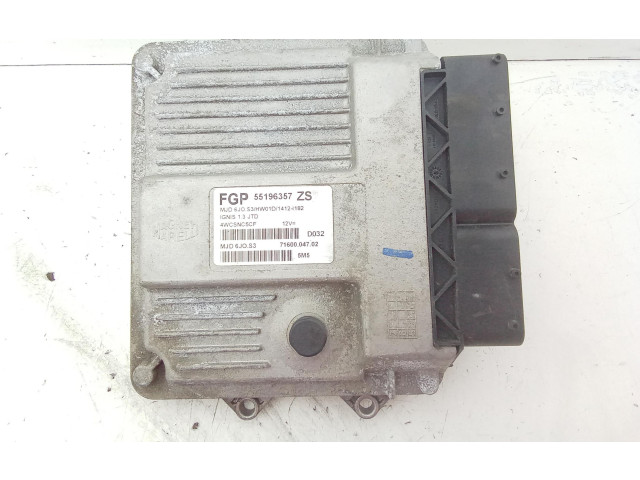 Řídící jednotka 55196357, 37190-84E00   Suzuki Ignis 2006