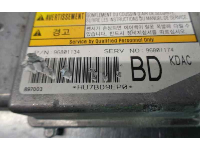 Блок подушек безопасности 96801134, 96801174   Chevrolet Matiz
