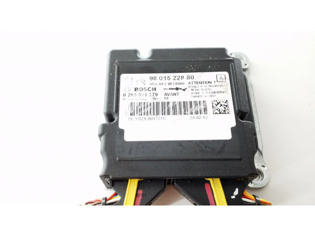 Блок подушек безопасности 9801522880   Peugeot 208