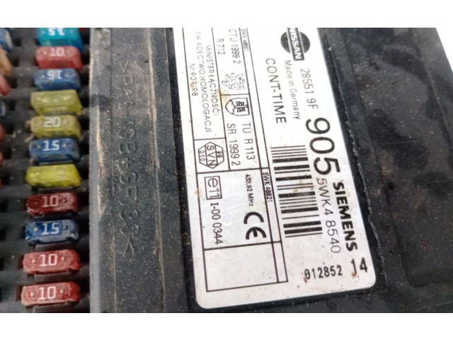 Pojistková skříňka Řídící jednotka BSM 2885519f905   Nissan Terrano 2001