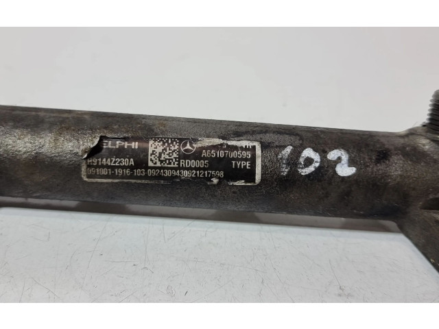Vstřikovací lišta A6510700595, R9144Z230A   Mercedes-Benz C W204     