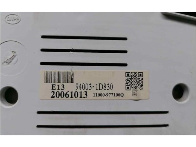 Přístrojová deska  KIA Carens II 2009 940031D830, 940031D830  