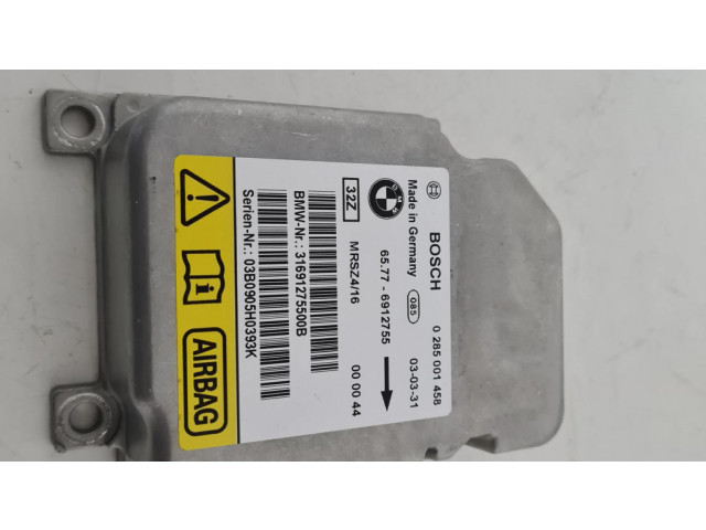 Блок подушек безопасности 0285001458, 65776912755   BMW 3 E46