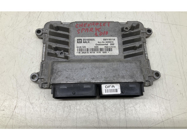 Řídící jednotka 25182025, 25182025   Chevrolet Spark 