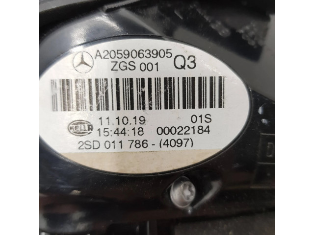 Задний фонарь  A2059063905, 00022184    Mercedes-Benz C AMG W205   2014- года
