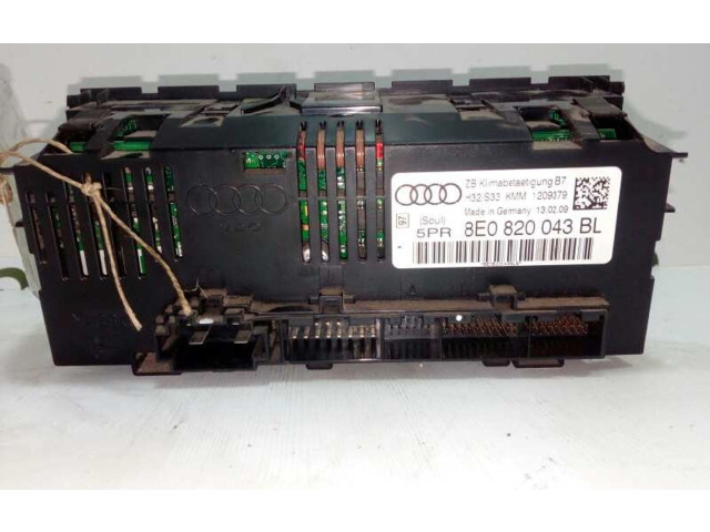 Блок управления климат-контролем 8E0820043BL, VDO   Seat Exeo (3R)