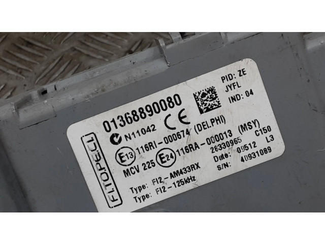   Pojistková skříňka 01368890080, 28330965   Citroen Nemo 2012