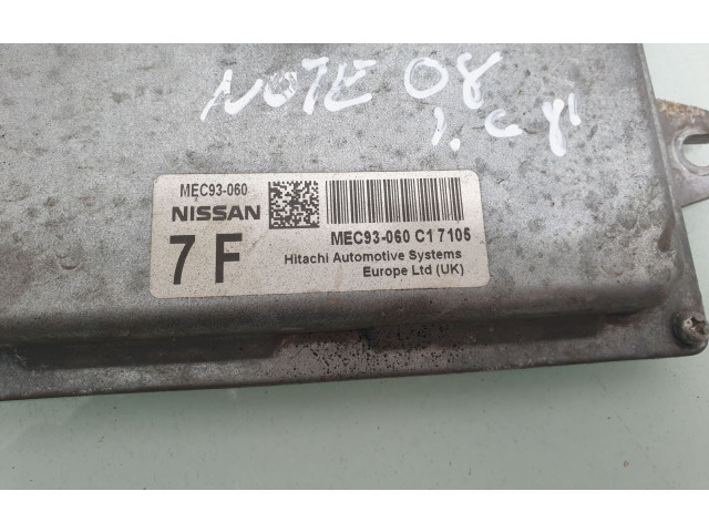 Řídící jednotka MEC93060, C17105   Nissan Note (E11) 2008