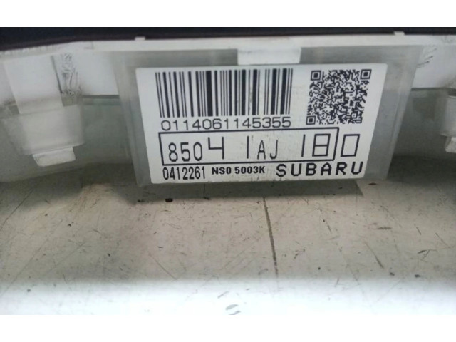 Přístrojová deska  Subaru Outback 2014   
