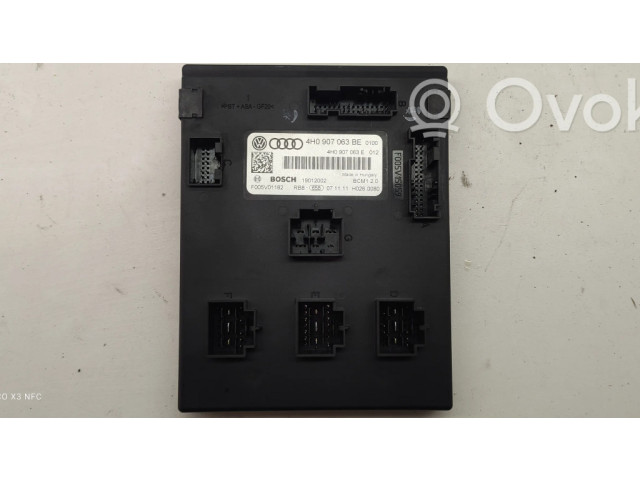 Блок комфорта 4H0907063BE, F005V01182   Audi A6 C7   