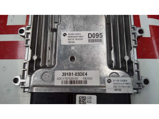 Řídící jednotka 391B103DE4, A2C1797520101   KIA Niro 2016