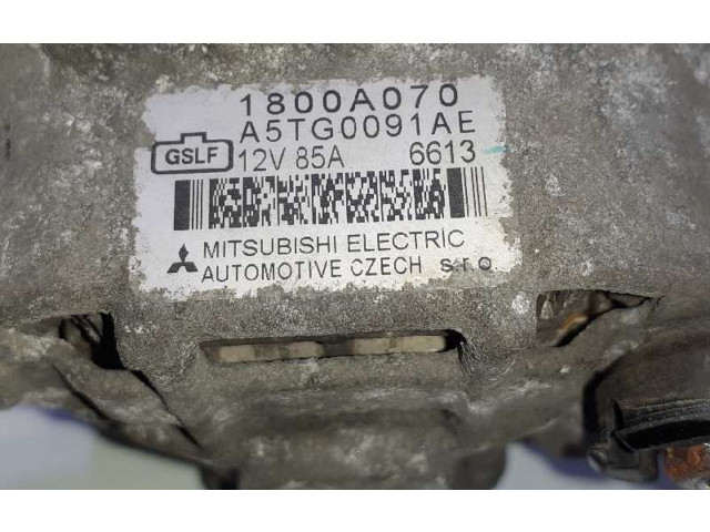 Генератор 1800A070, A5TG0091AE   Mitsubishi Colt      