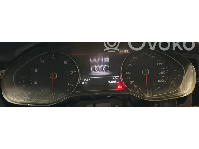 Přístrojová deska  Audi A8 S8 D4 4H 2013 4H0920930C, 0263670063  
