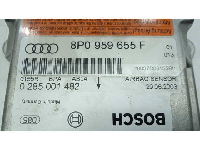 Блок подушек безопасности 8P0959655F   Audi A3 S3 8P