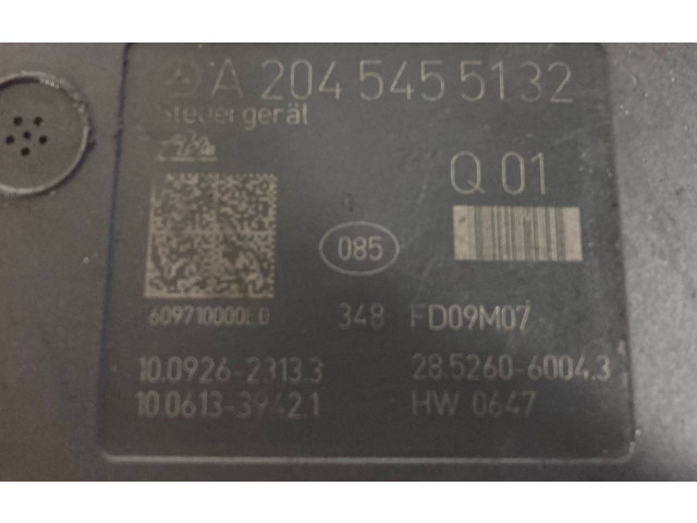 Jednotka ABS A2045455132, A2044313712   Mercedes-Benz C W204 2009