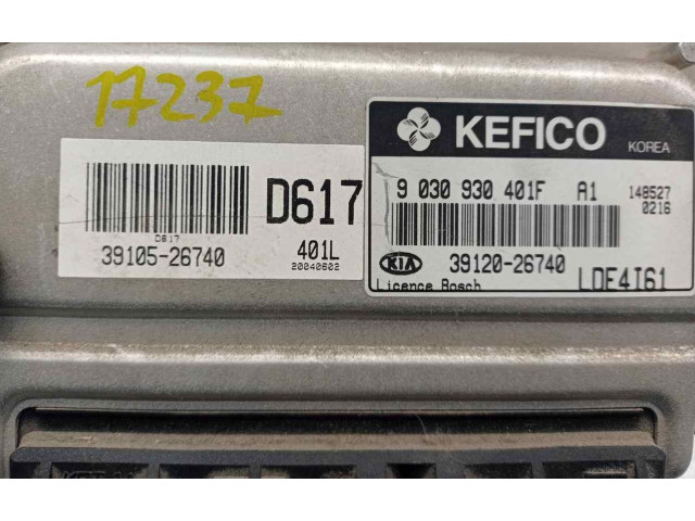 Řídící jednotka 3912026740, 9030930401F   KIA Cerato 2004
