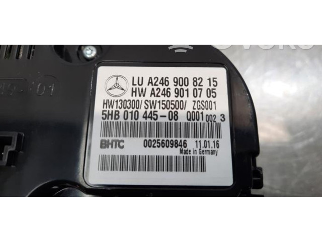 Блок управления климат-контролем A2469008215   Mercedes-Benz CLA C117 X117 W117