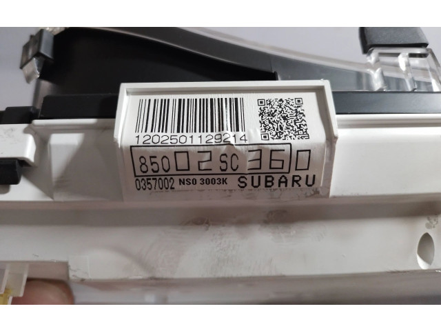 Přístrojová deska  Subaru Forester SH 2010 85002SC360  