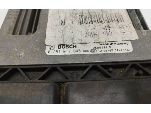 Блок управления двигателя 03L906018LA, 0281017645   Audi A6 S6 C7 4G