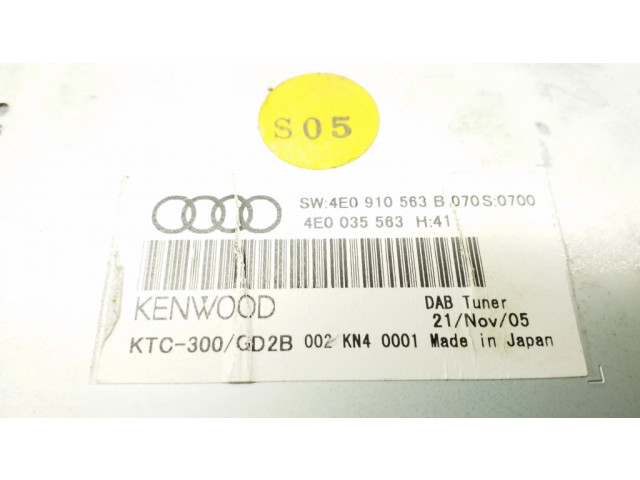 Блок управления 4L0907553, 4E0035563   Audi Q7 4L