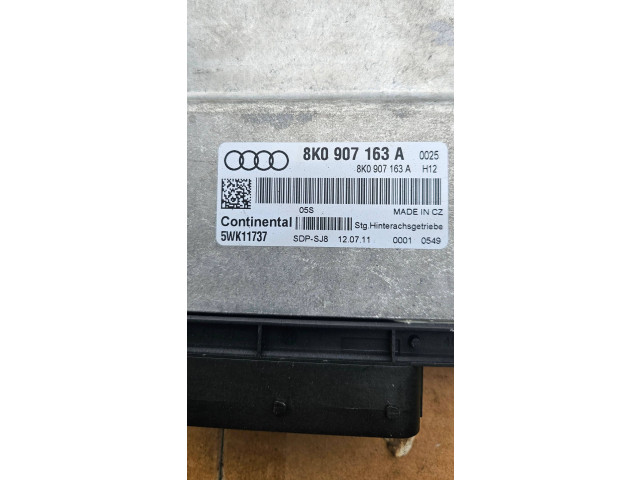 Блок управления редуктора коробки передач (раздатки) 8K0907163A, 5WK11737   Audi RS5