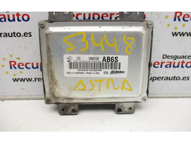 Řídící jednotka 12669136   Opel Astra J 2016