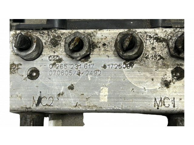 Блок АБС 51725097, 0265231617   Citroen  Jumper  2007-2013 года