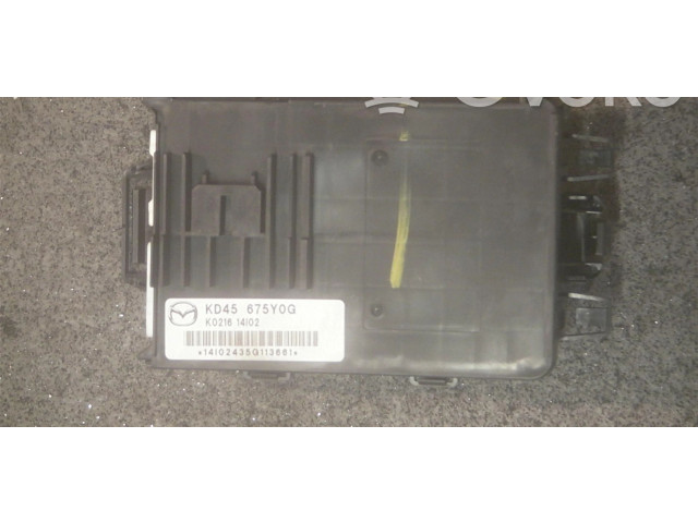 Блок комфорта KD45675Y0G, KD45675Y0G   Mazda 3 III   