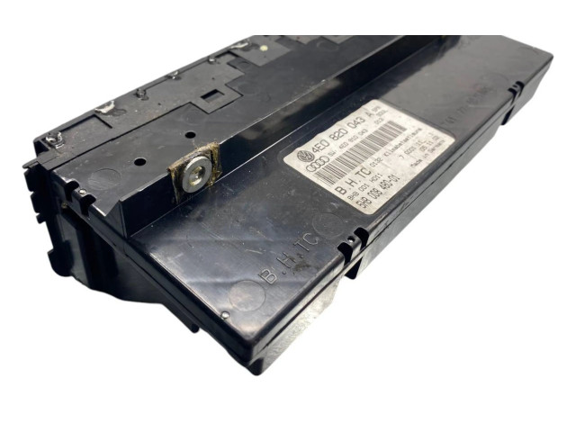Блок управления климат-контролем 4E0820043A, 4E0910043   Audi A8 S8 D3 4E