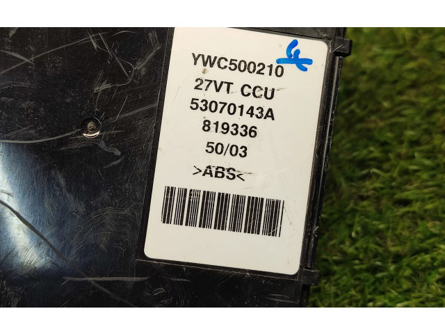   Pojistková skříňka YWC500210, 53070143A   Land Rover Freelander 2 - LR2 2007