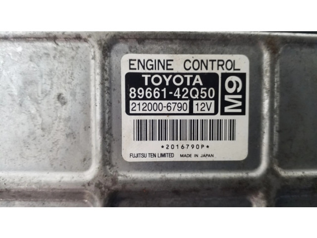 Блок управления двигателя 8966142Q50   Toyota RAV 4 (XA30)