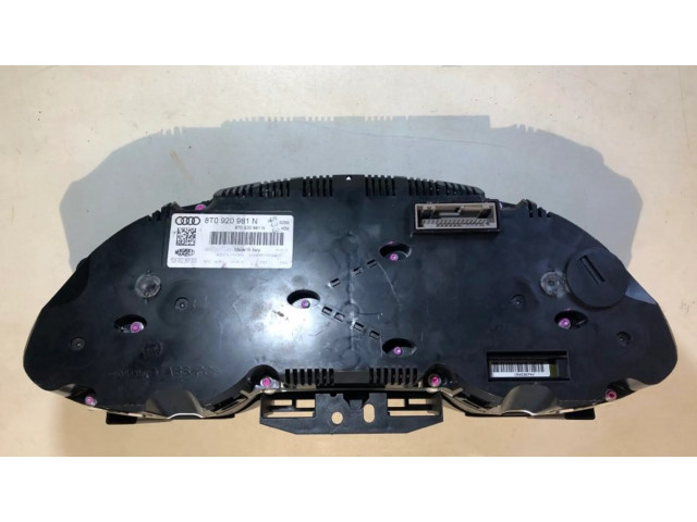 Панель приборов 8T0920981N   Audi S5       