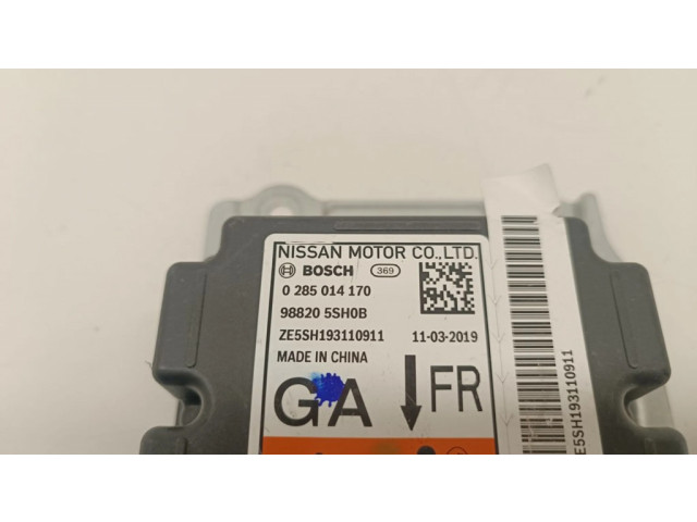 Блок подушек безопасности 0285014170   Nissan Leaf I (ZE0)